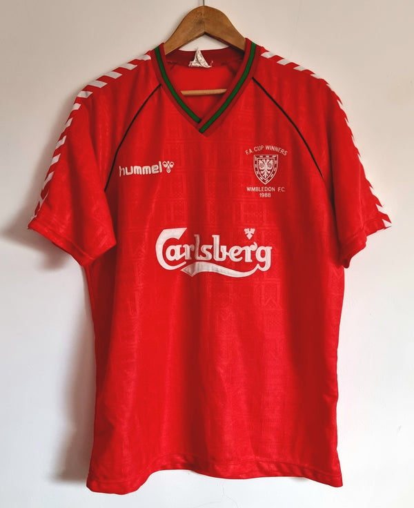 Hummel Wimbledon 88/89 FA Cup Winners Away Shirt XL