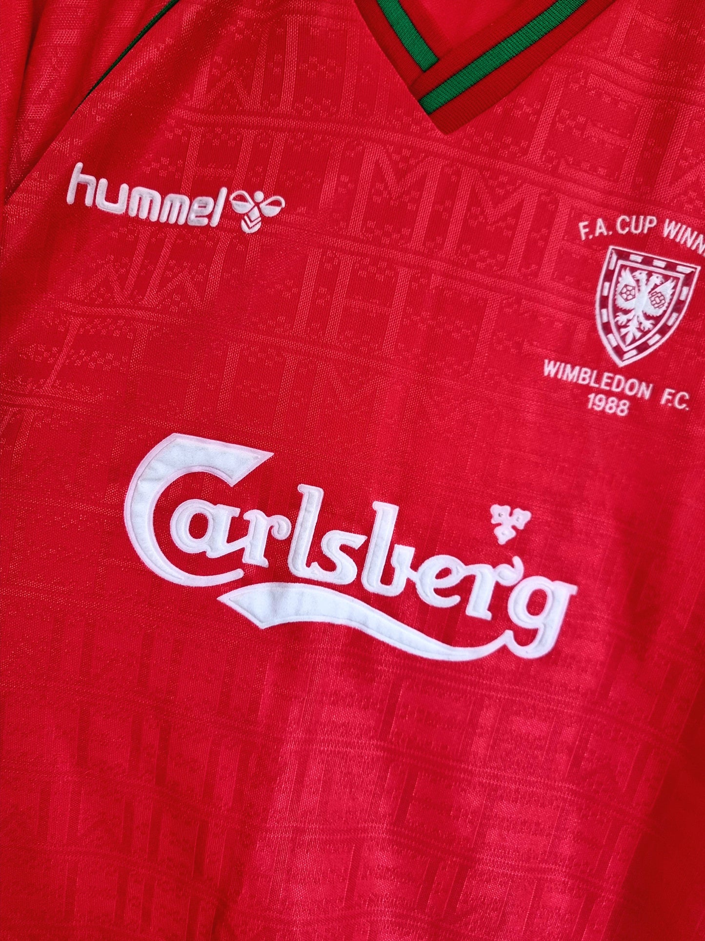 Hummel Wimbledon 88/89 FA Cup Winners Away Shirt XL