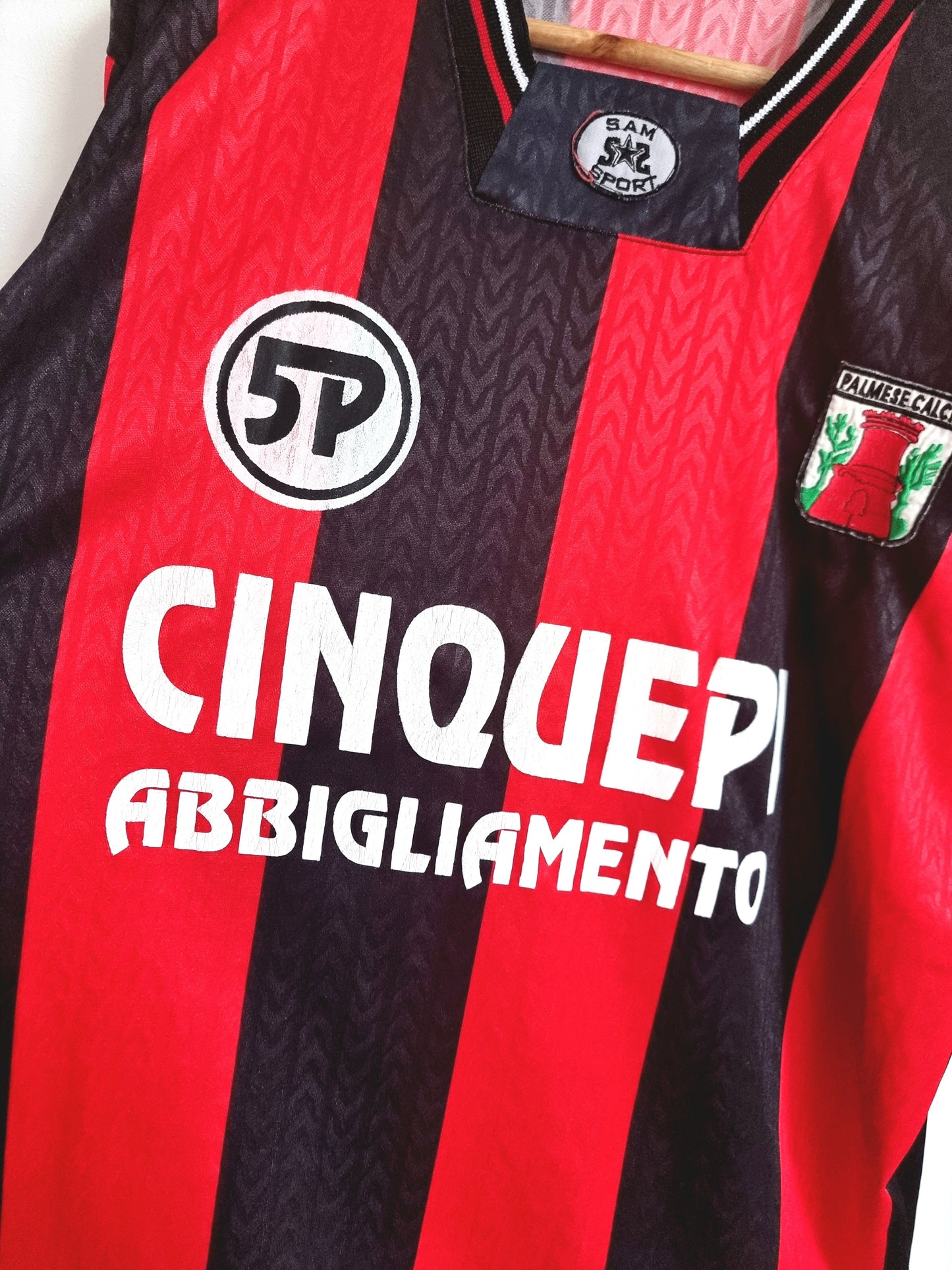 Sam Sport Palmese 00/01 Long Sleeve Match Issue Home Shirt XL