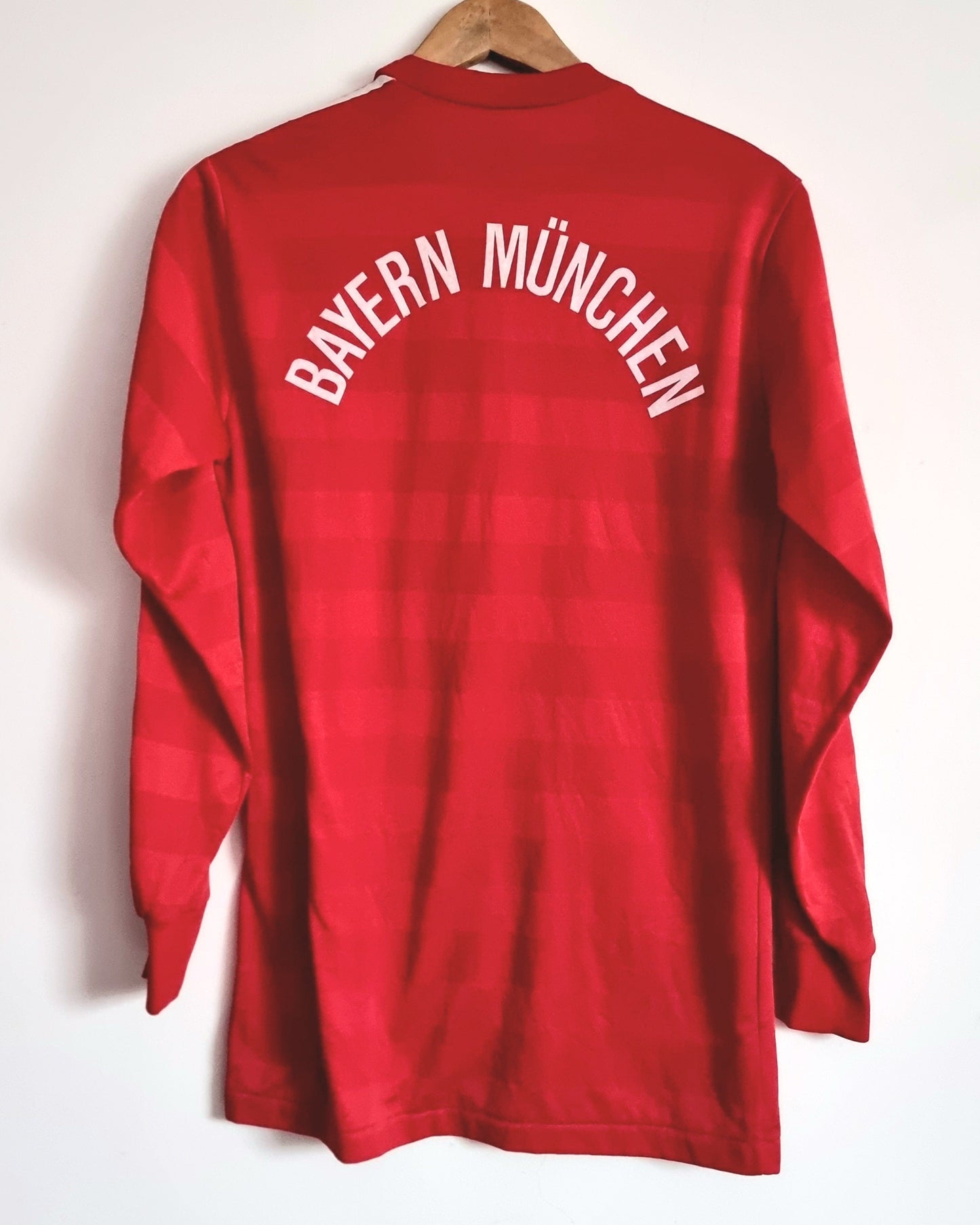 Adidas Bayern Munich 84/86 Long Sleeve Home Shirt Medium