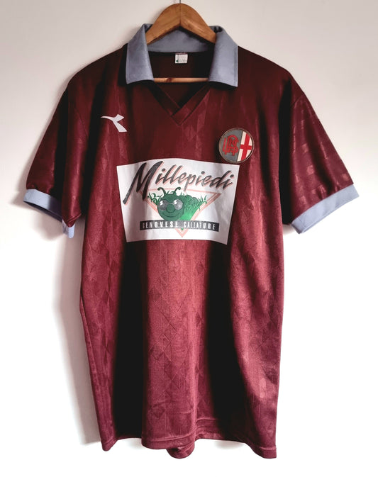 Diadora US Alessandria 89/90 Match Issue Away Shirt XL