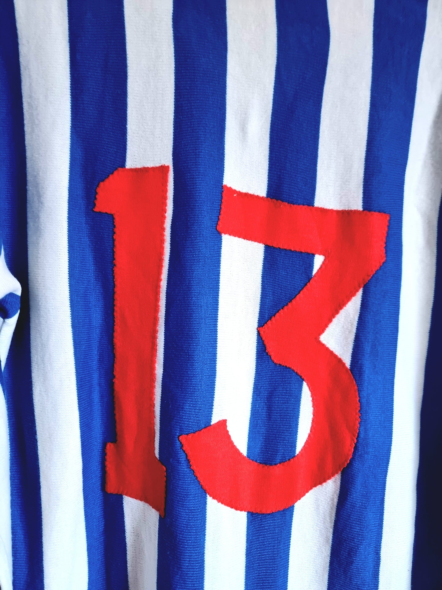 N2 Pescara 86/87 Match Issue Long Sleeve Home Shirt Large