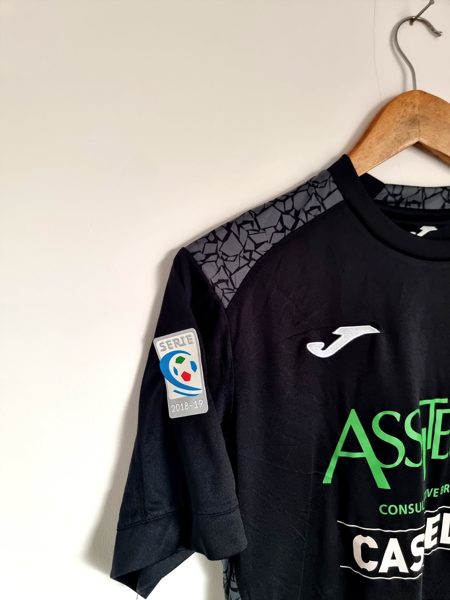 Joma Pordenone 18/19 'Zamuner 19' Match Issue Third Shirt Medium