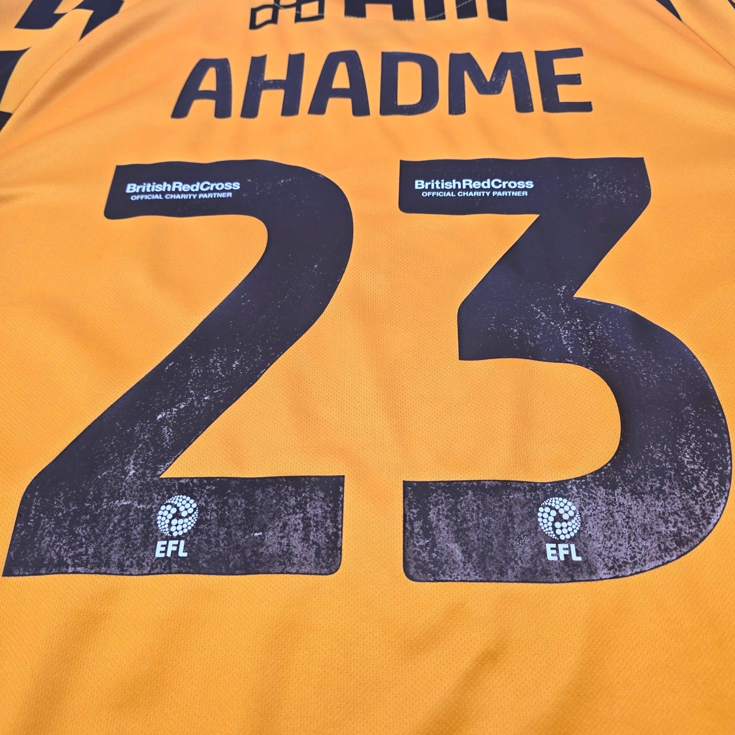 2023/24 Cambridge United Home Football Shirt (XL) Umbro #23 Ahadme