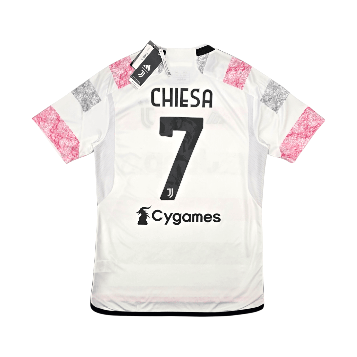 2023/24 Juventus Away Football Shirt (M) Adidas #7 Chiesa (BNWTs)