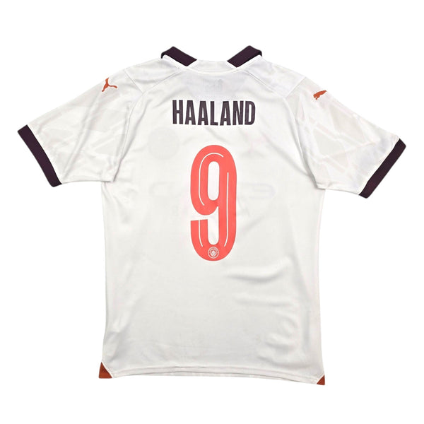 2023/24 Manchester City Away Football Shirt (S) Puma #9 Haaland