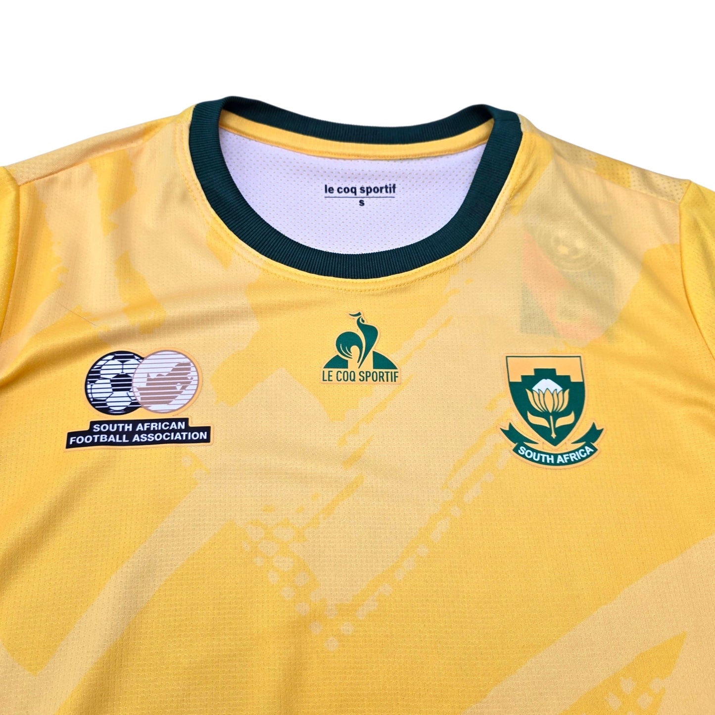 2023/24 South Africa Home Football Shirt (S) Le Coq Sportif