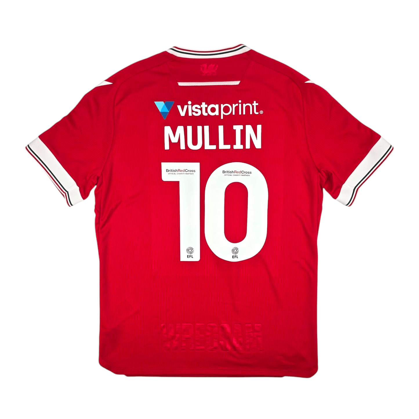 2023/24 Wrexham Home Football Shirt (L) Macron #10 Mullin (BNWTs)