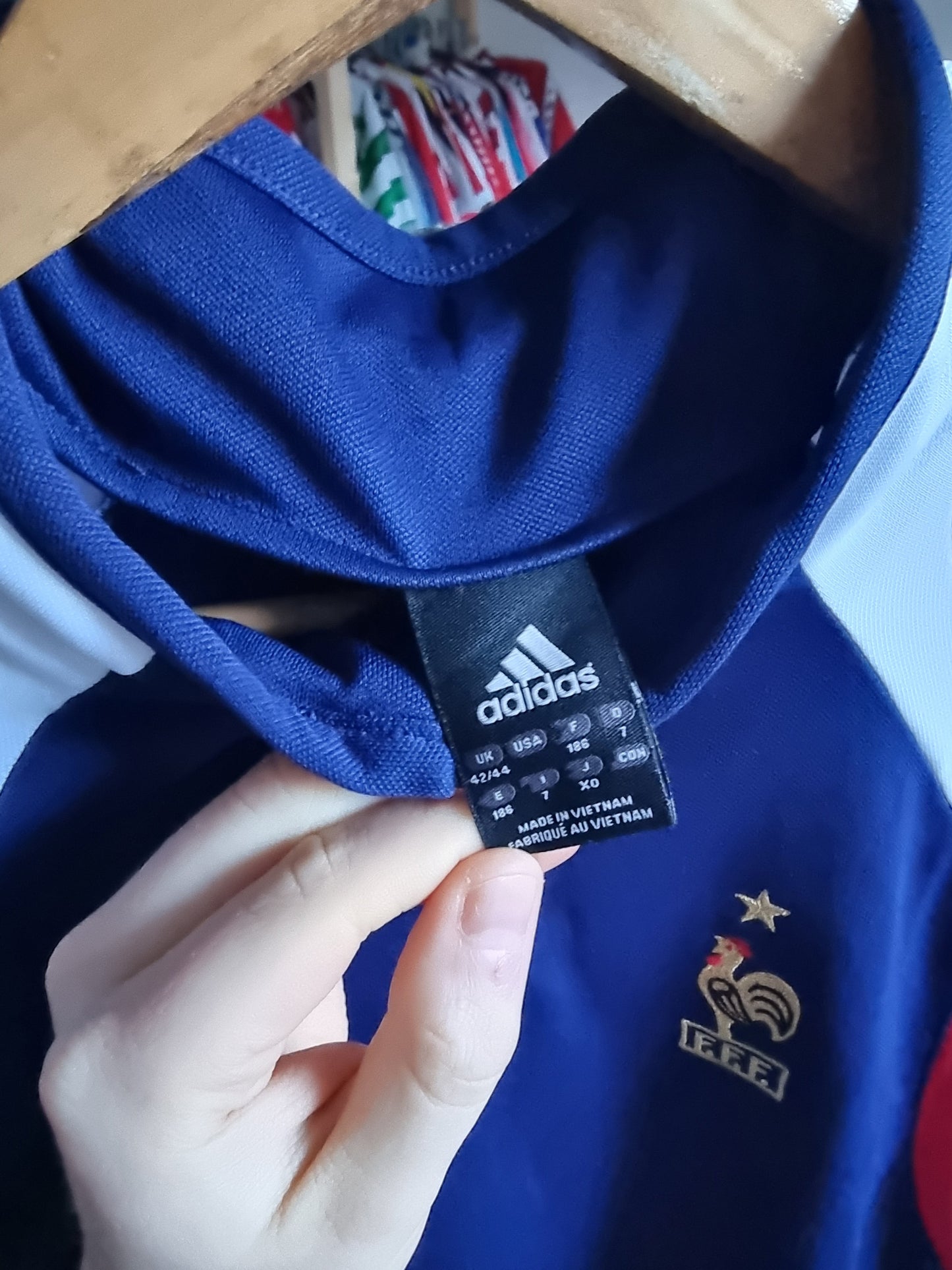 Adidas France 03/04 Training Sweatshirt Large