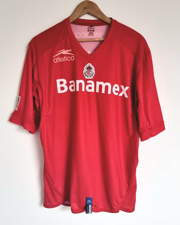 Atletica Deportivo Toluca 05/06 '4 (Rosada)' Home Shirt Large