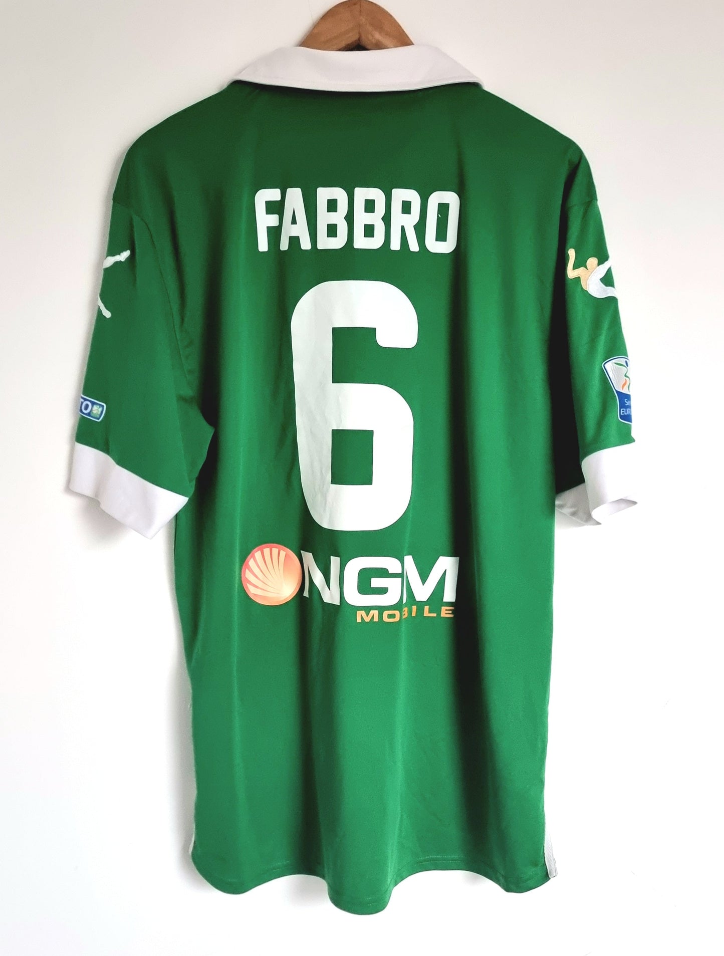 Legea Avellino 13/14 'Fabbro 6' Match Issue Home Shirt XL