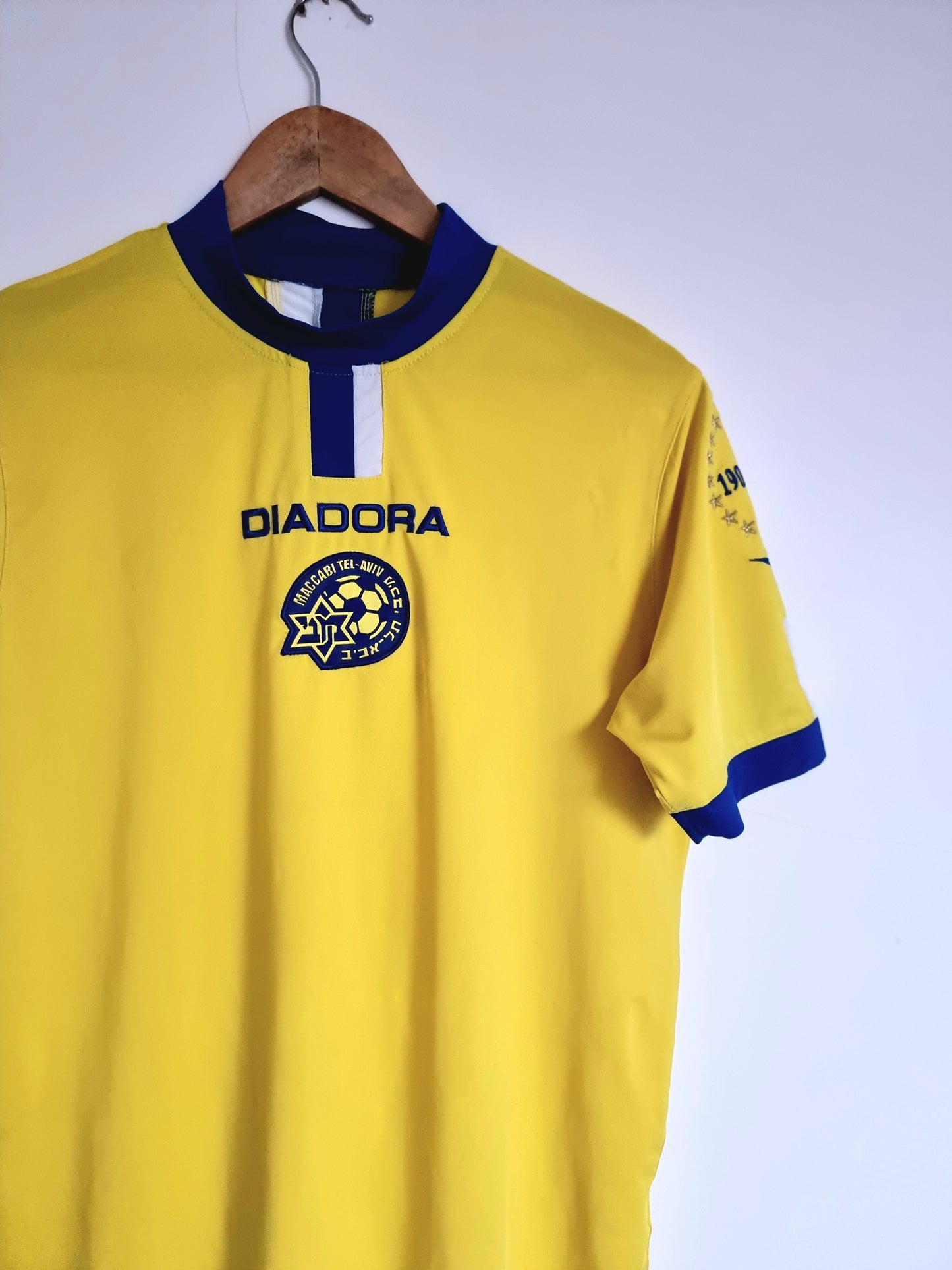Diadora Maccabi Tel Aviv 06/07 Centenary Home Shirt Small