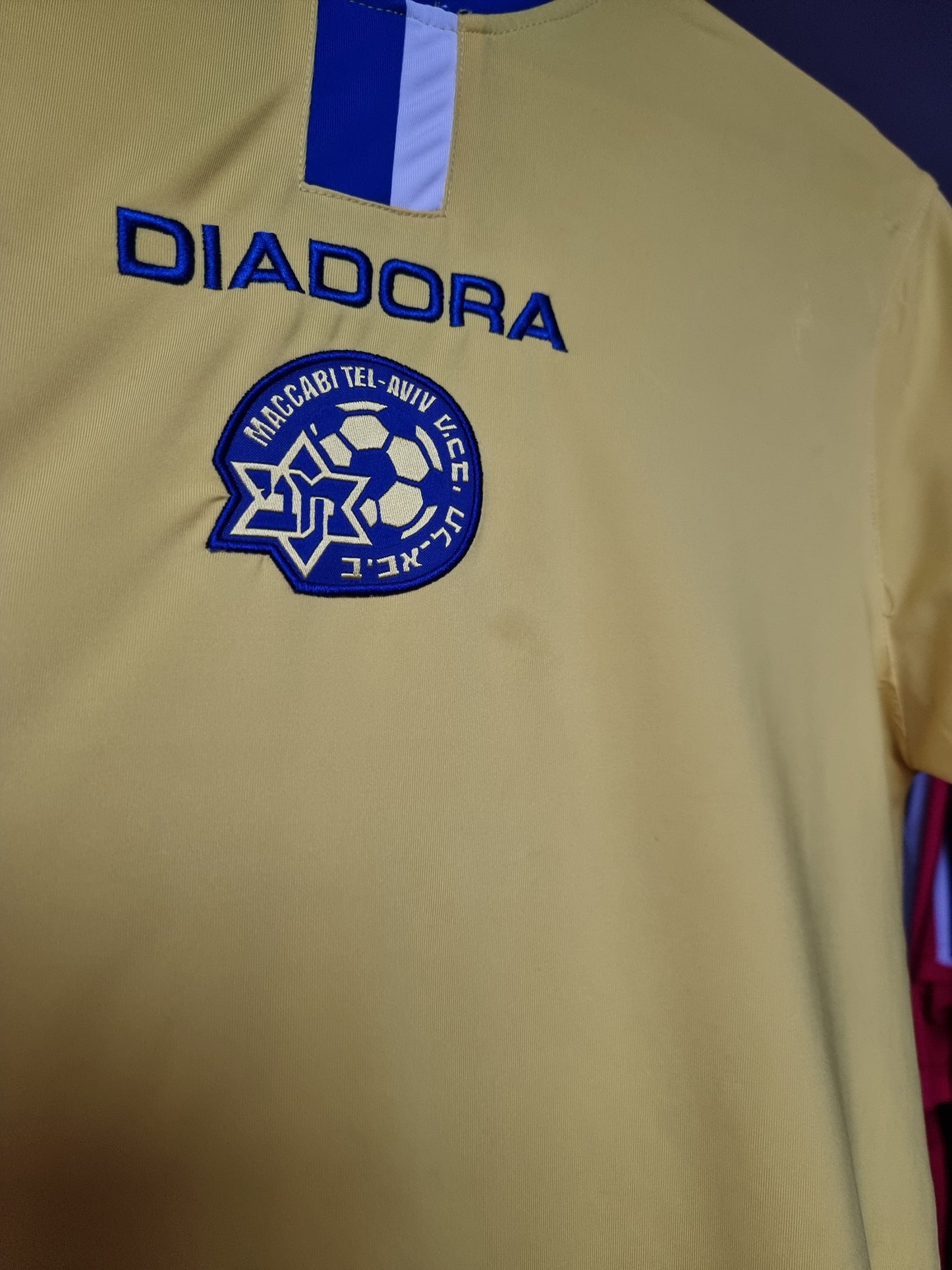 Diadora Maccabi Tel Aviv 06/07 Centenary Home Shirt Small