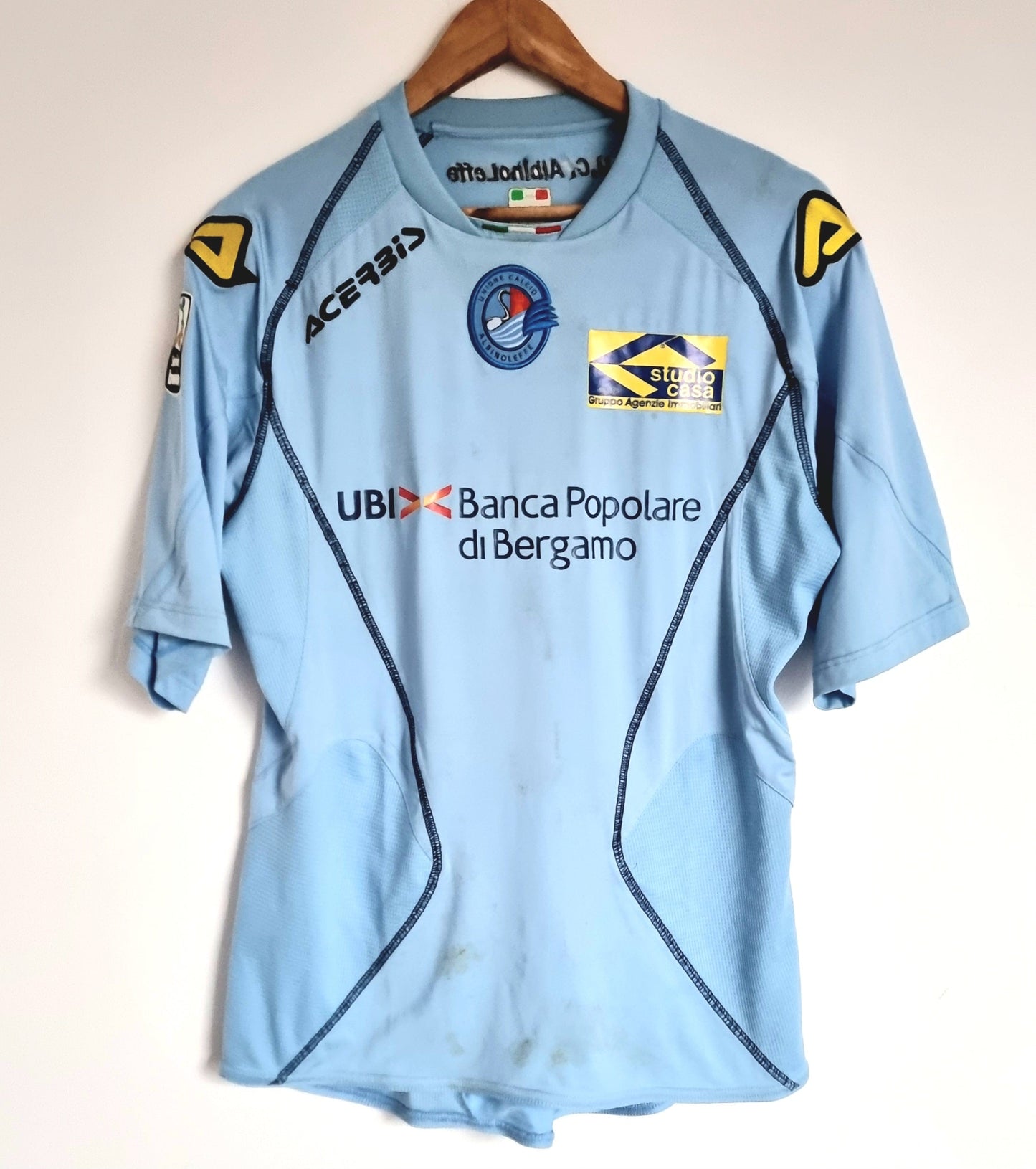 Acerbis Albinoleffe 10/11 'Sala 21' Match Issue Home Shirt XL