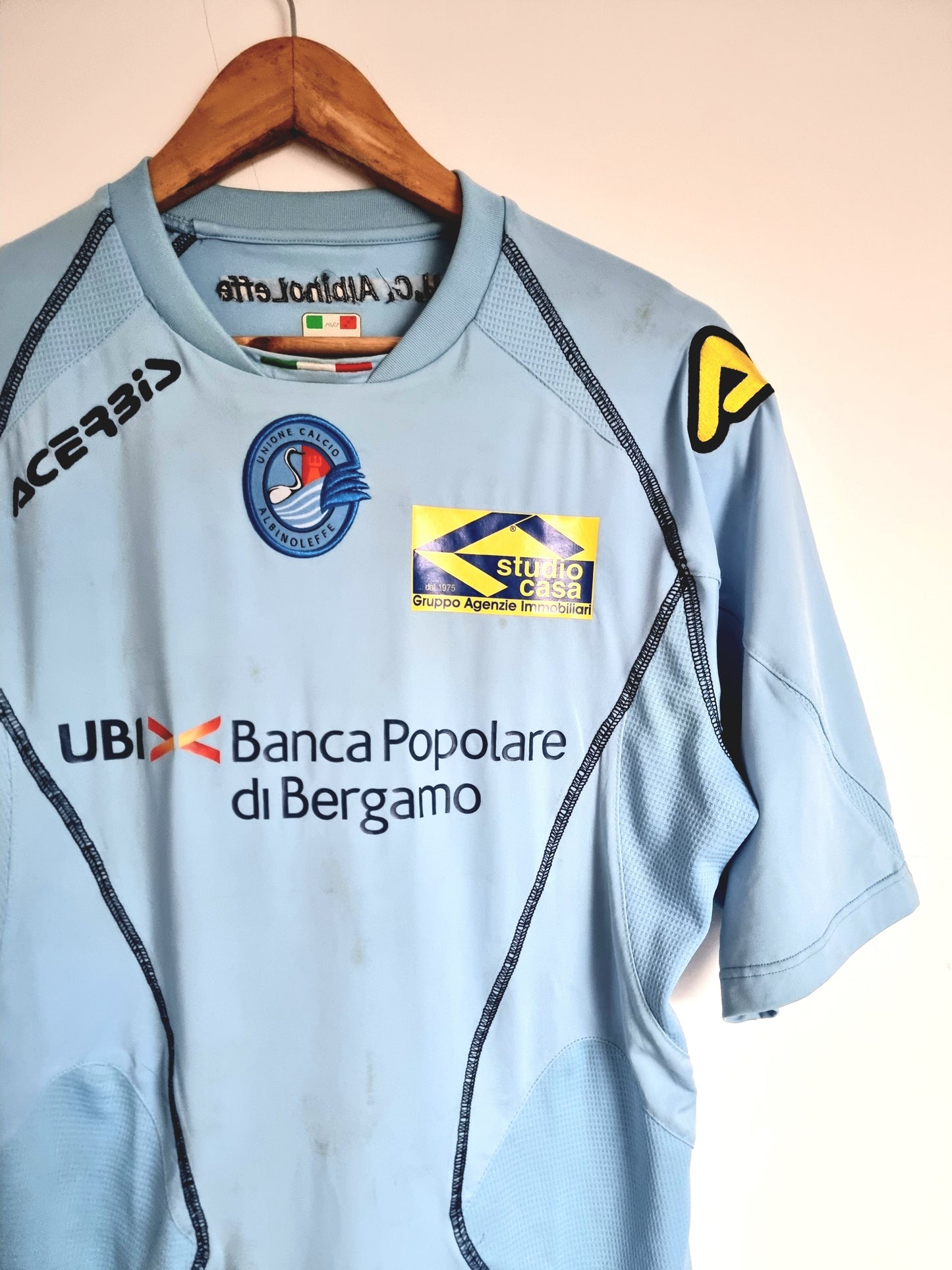Acerbis Albinoleffe 10/11 'Sala 21' Match Issue Home Shirt XL