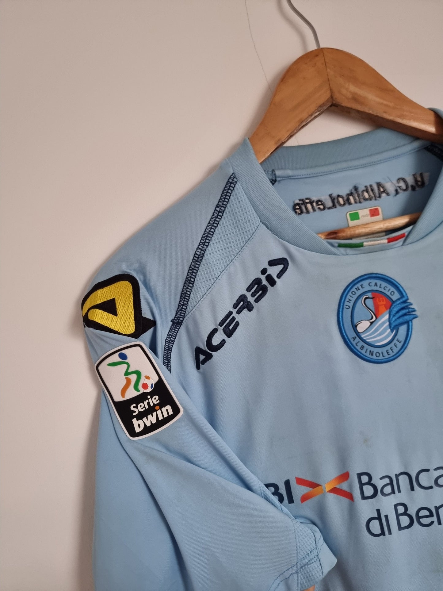 Acerbis Albinoleffe 10/11 'Sala 21' Match Issue Home Shirt XL