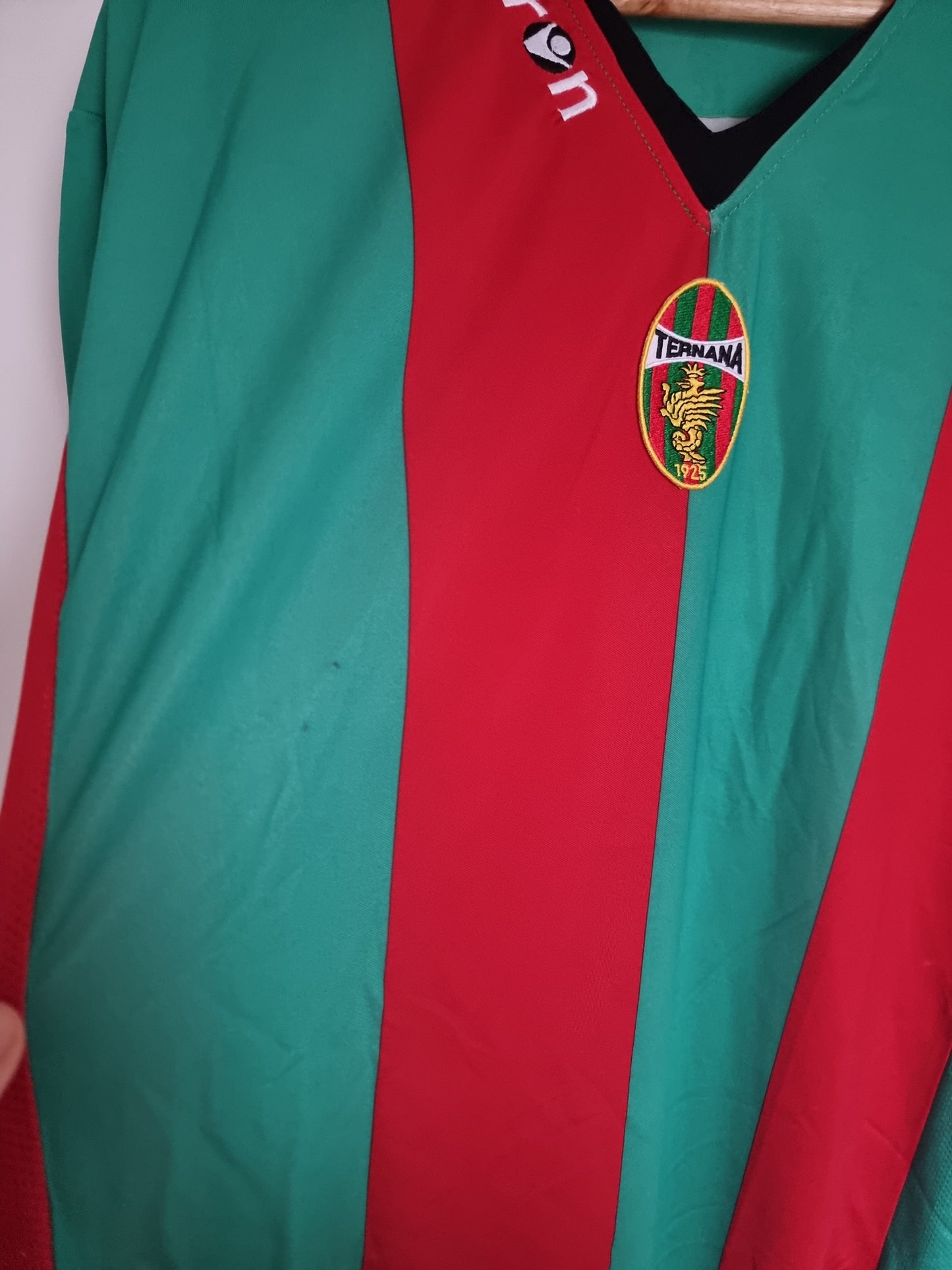 Macron Ternana 08/09 'Sartor 5' Signed Home Shirt XL