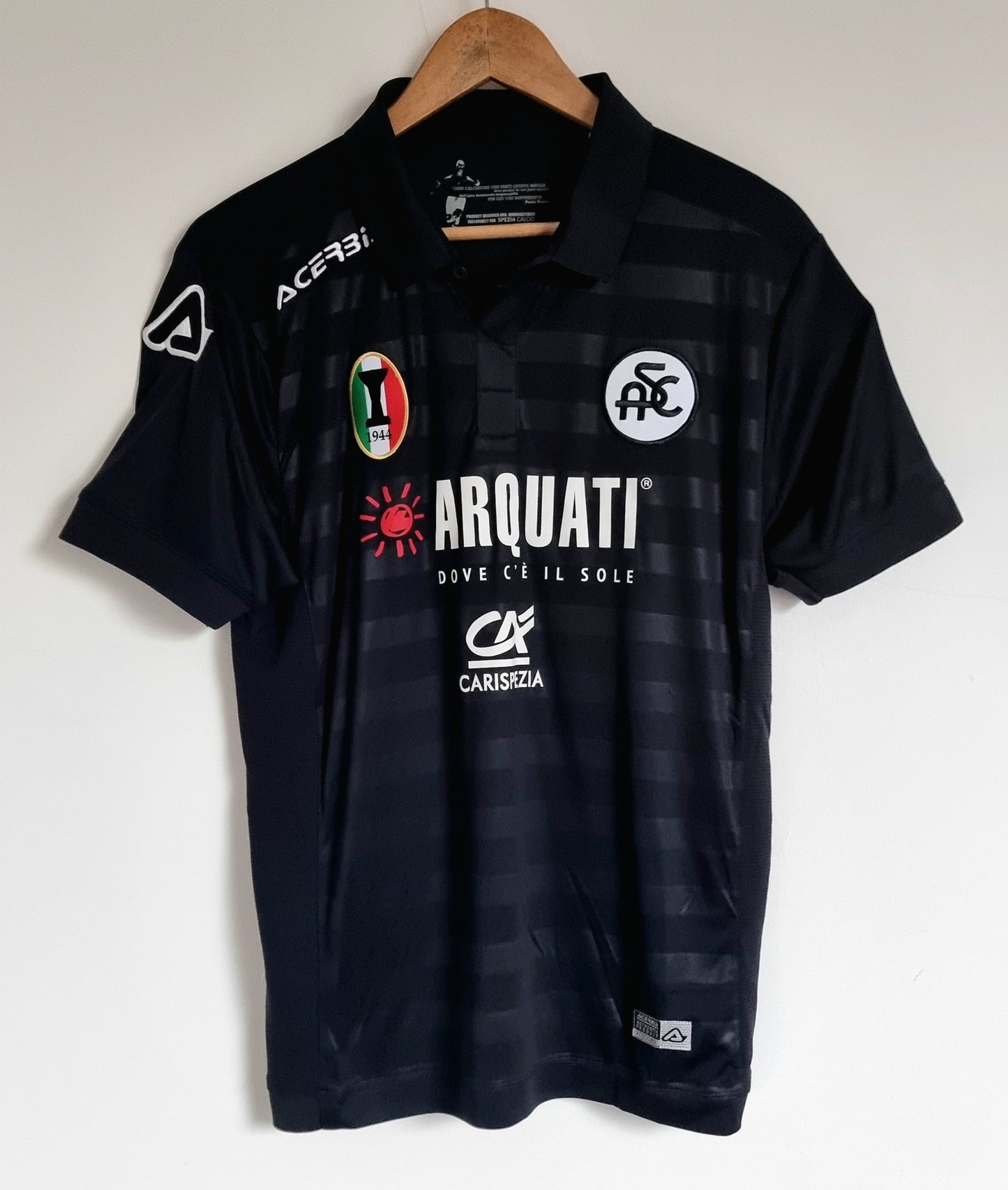 Acerbis BNWT Spezia 17/18 'Gilardino 10' Away Shirt Medium
