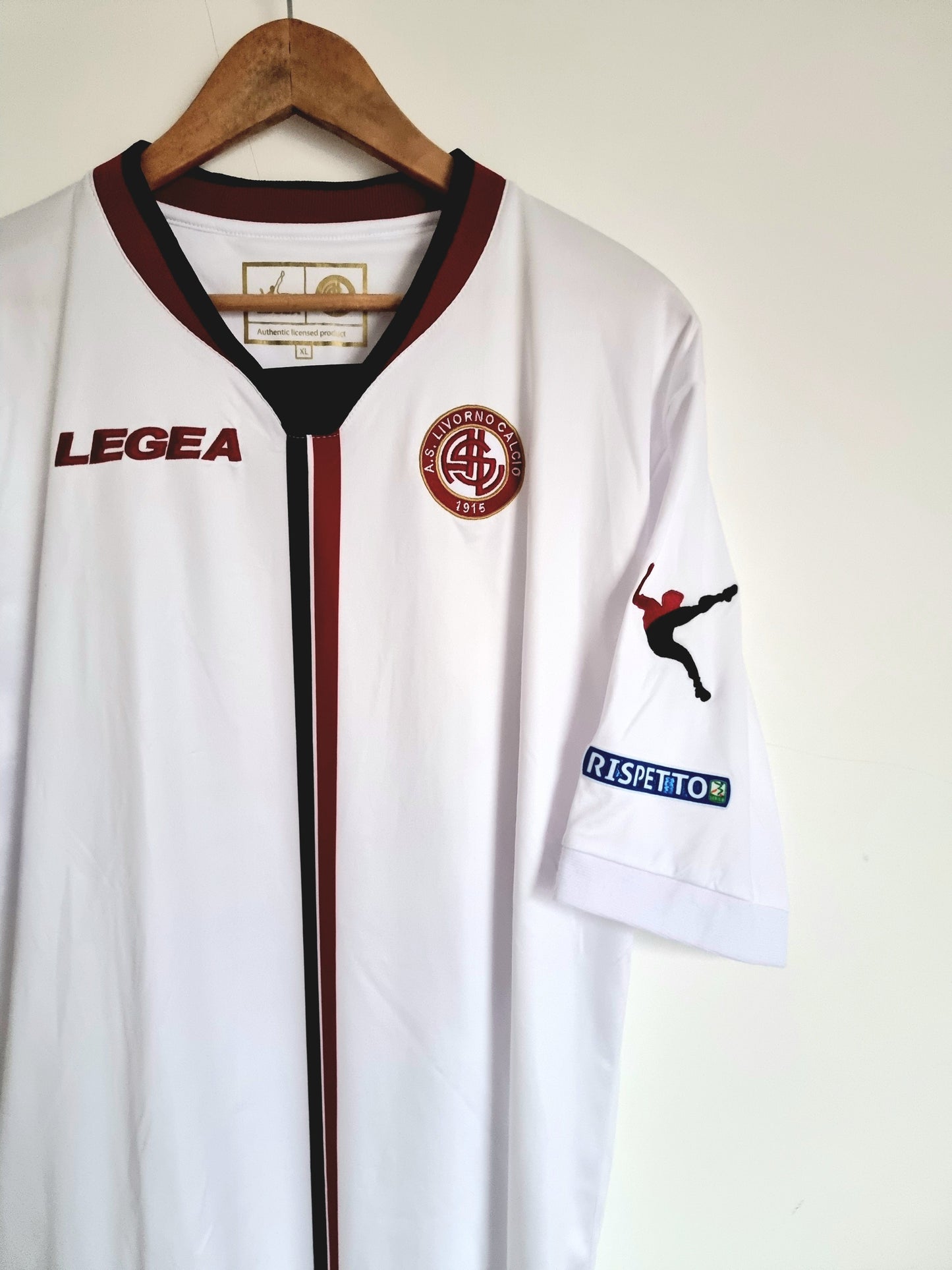 Legea Livorno 15/16 'Pasquato 37' Match Issue Away Shirt XL