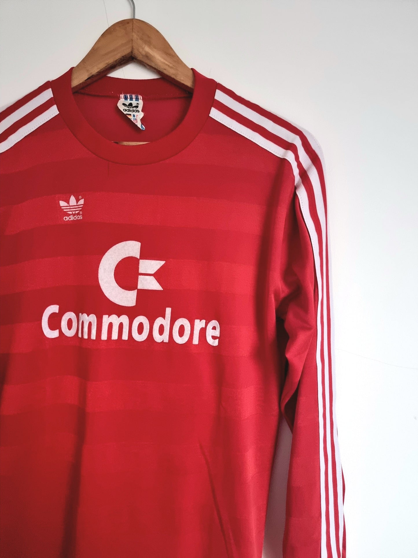 Adidas Bayern Munich 84/86 Long Sleeve Home Shirt Medium