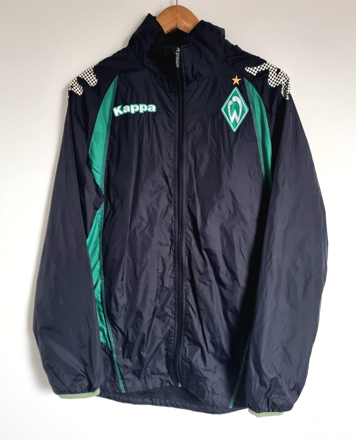 Kappa Werder Bremen 08/09 Windbreaker Training Jacket Medium