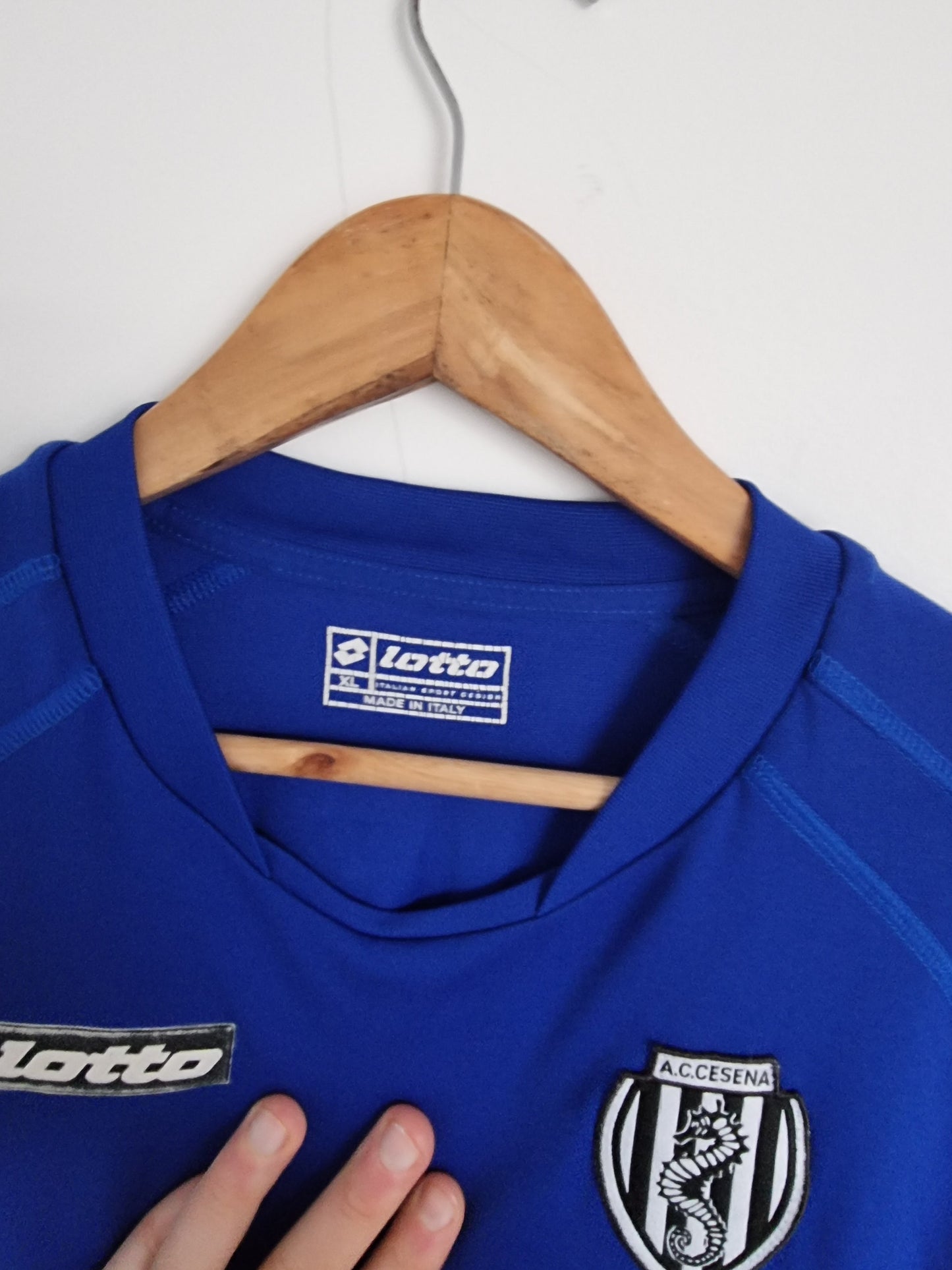 Lotto AC Cesena 06/07 'Turci 1' Match Issue Coppa Italia Goalkeeper Shirt XL