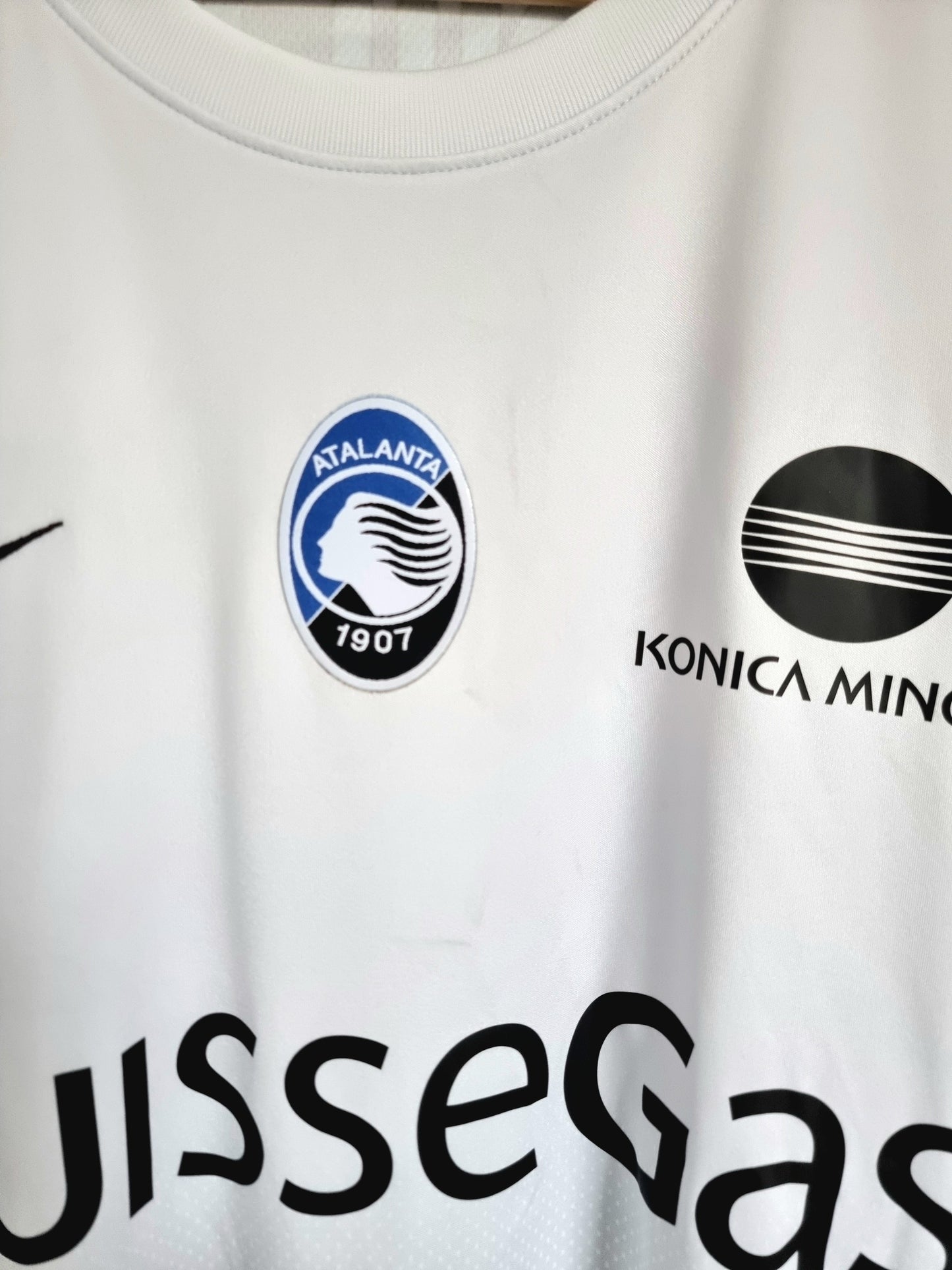 Nike Atalanta 14/15 'Pinilla 51' Long Sleeve Match Issue Away Shirt XL