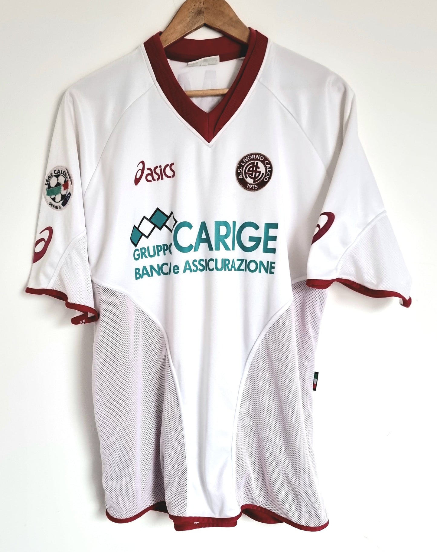 Asics Livorno 04/05 'Galante 6' Match Issue Away Shirt XL