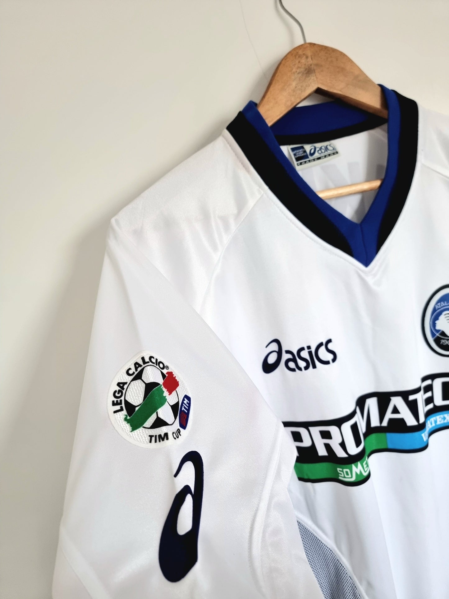 Asics Atalanta 04/05 'Makinwa 20' Long Sleeve Match Issue Away Shirt XL