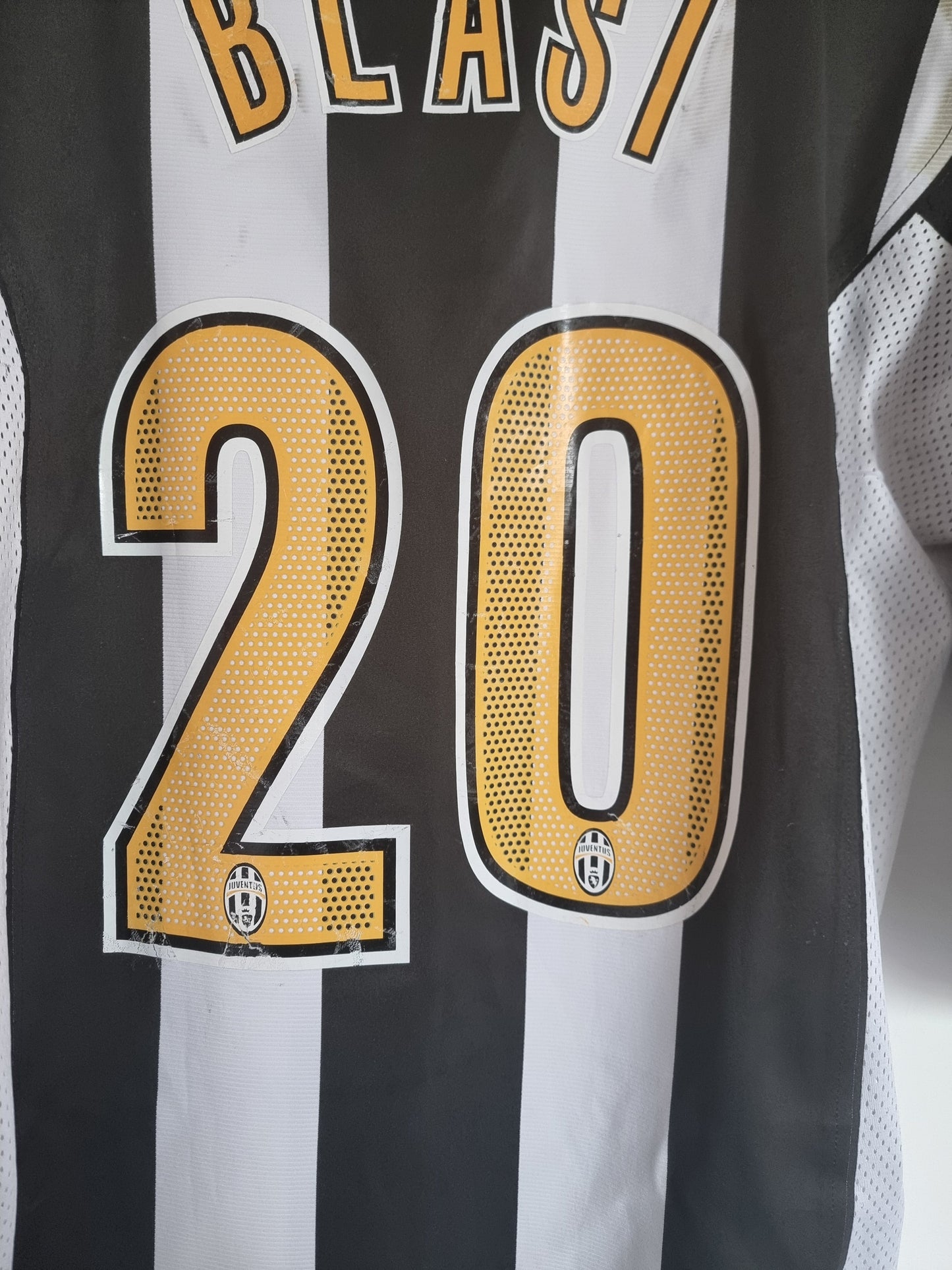 Nike Juventus 04/05 'Blasi 20' Match Issue Home Shirt Large