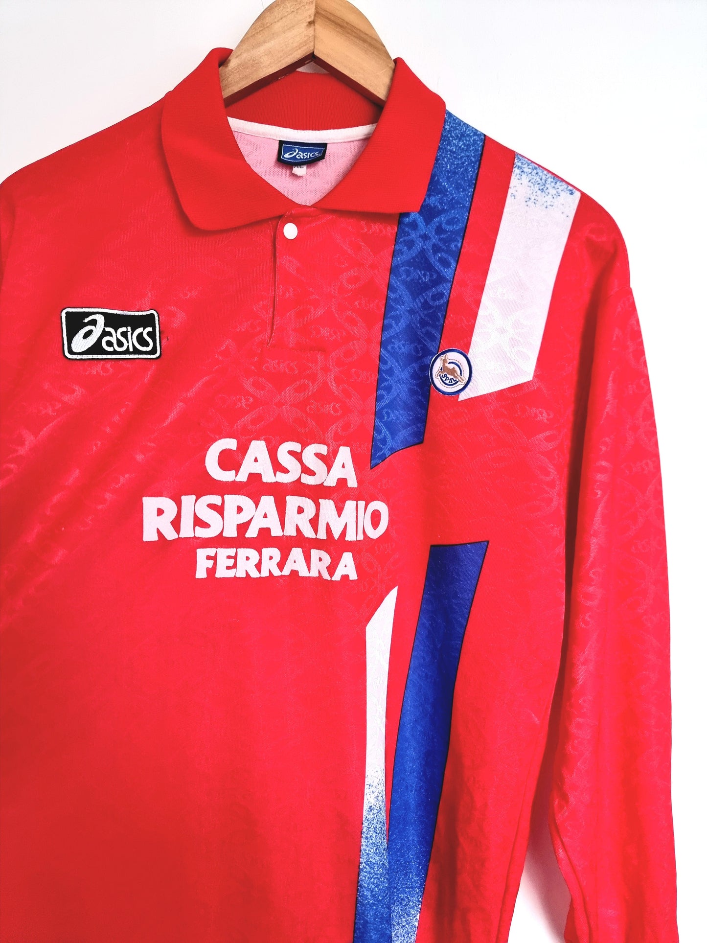 Asics SPAL 94/95 Long Sleeve Match Issue Away Shirt XL