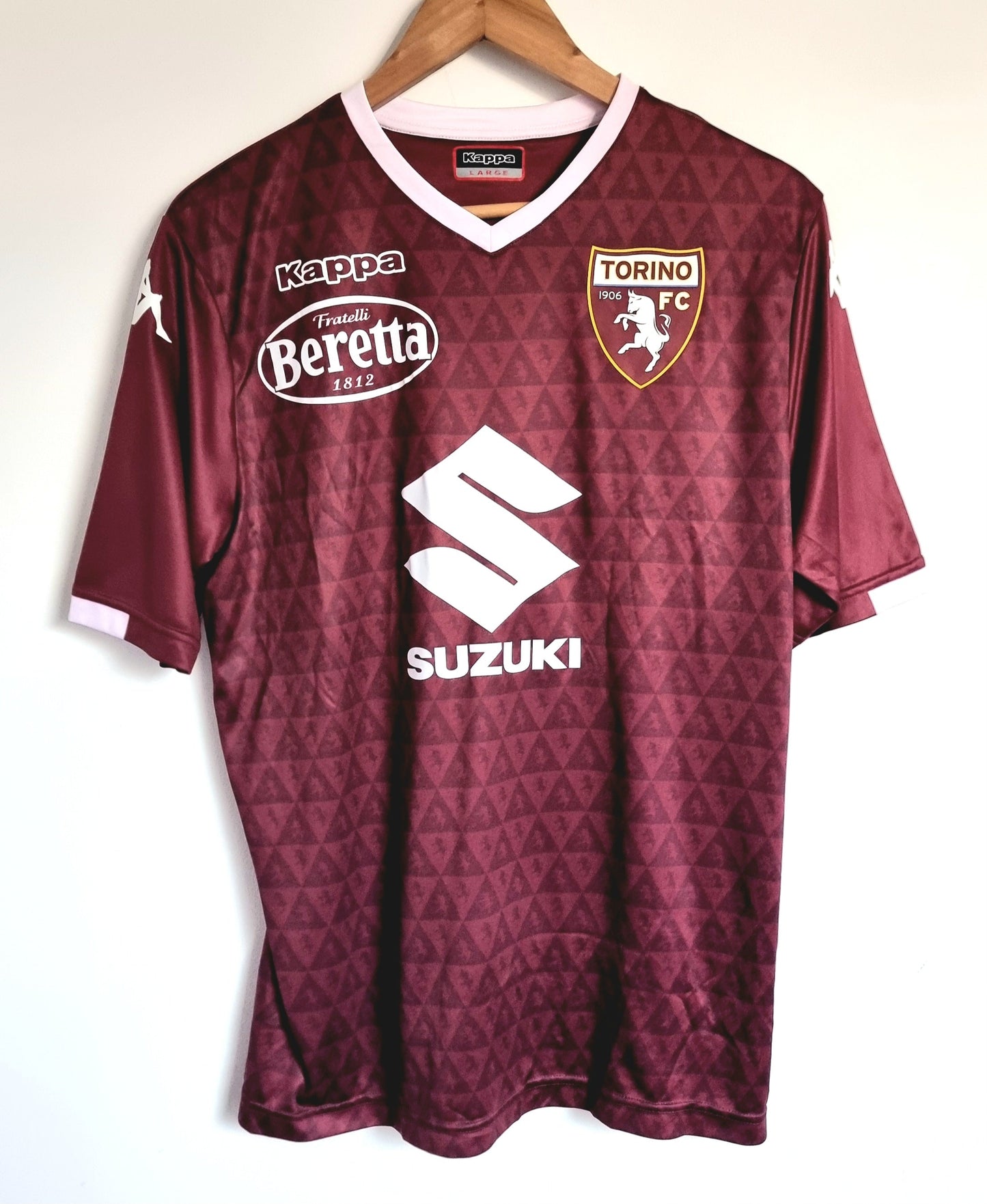 Kappa Torino 18/19 'Berenguer 21' Home Shirt Large