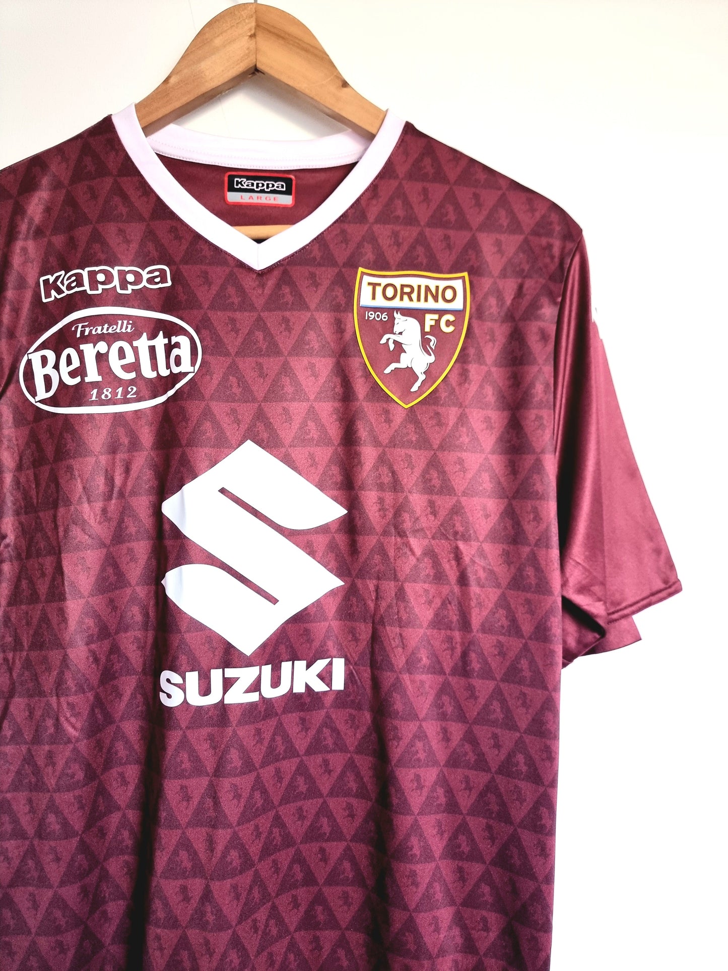 Kappa Torino 18/19 'Berenguer 21' Home Shirt Large