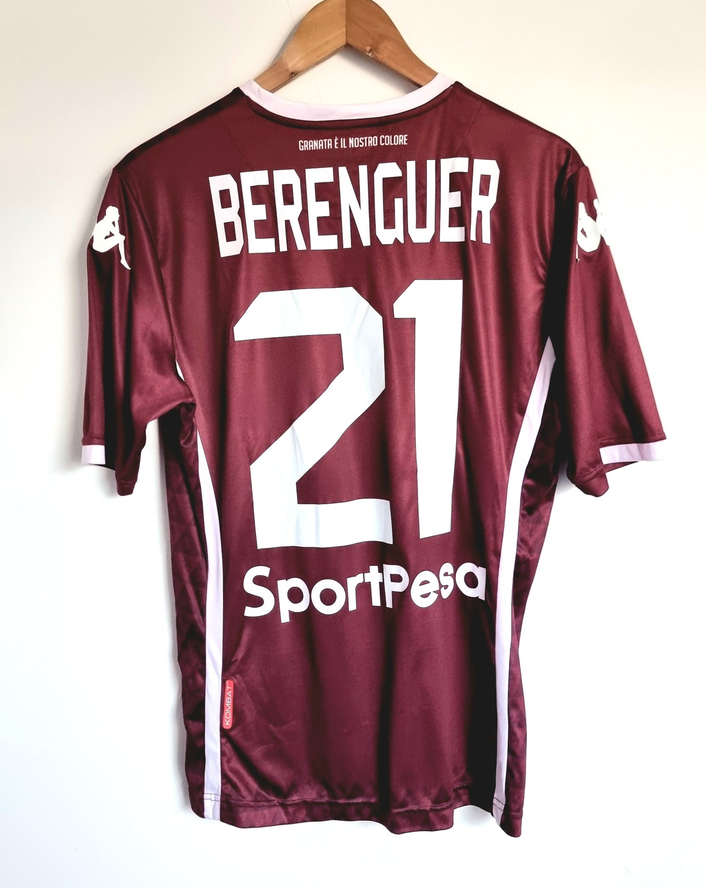 Kappa Torino 18/19 'Berenguer 21' Home Shirt Large