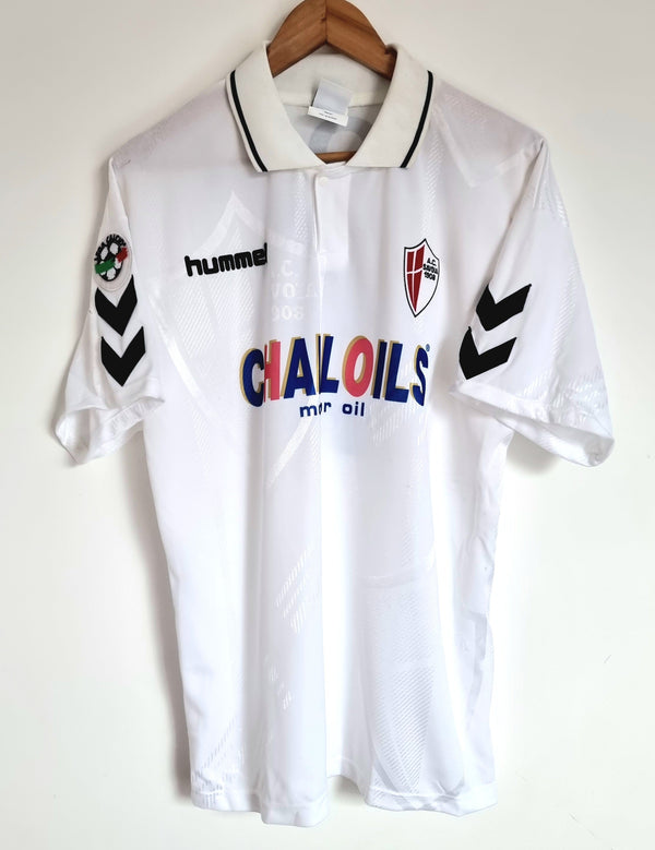 Hummel AC Savoia 99/00 'Poli 5' Match Issue Home Shirt Large