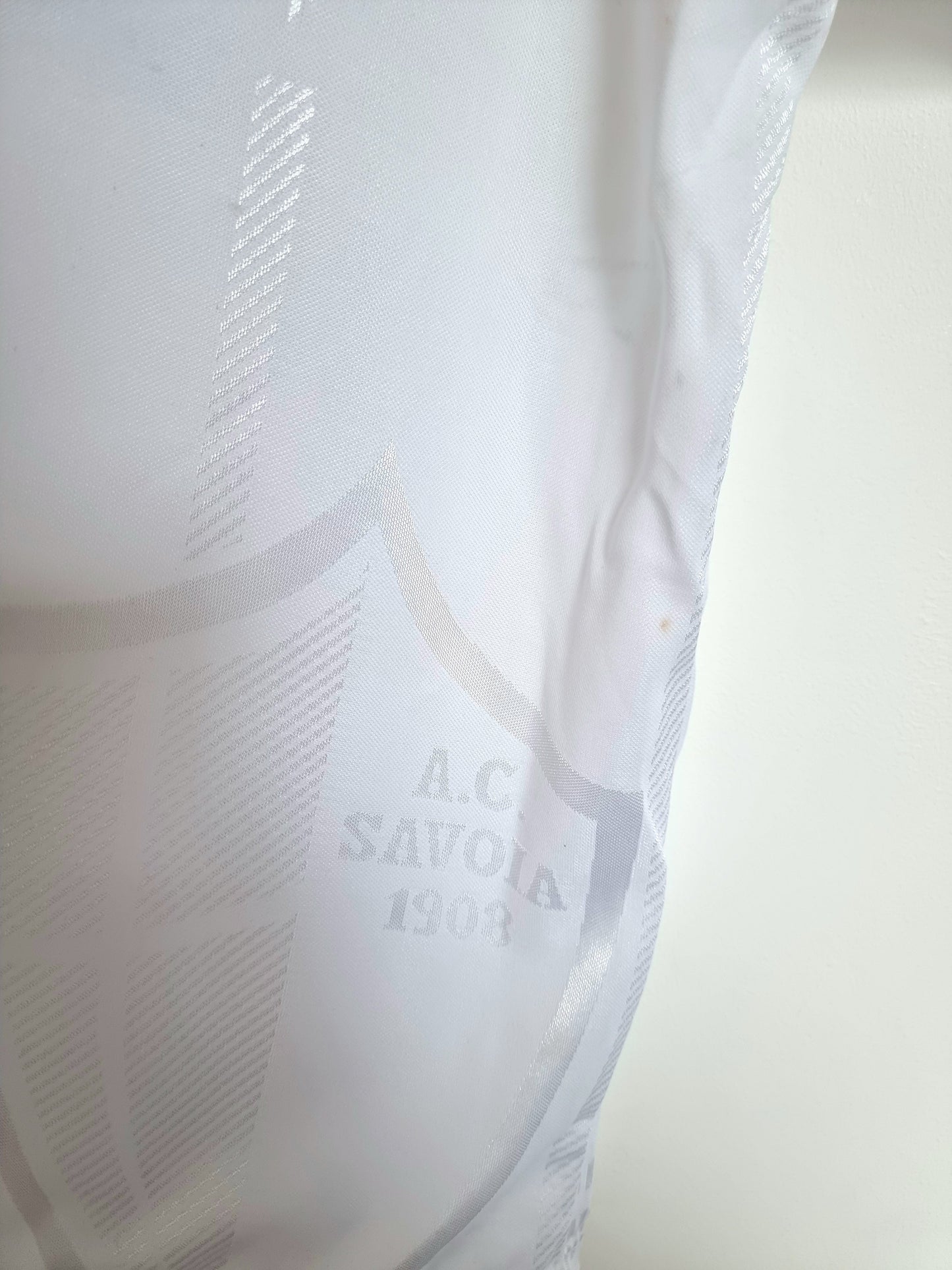 Hummel AC Savoia 99/00 'Poli 5' Match Issue Home Shirt Large
