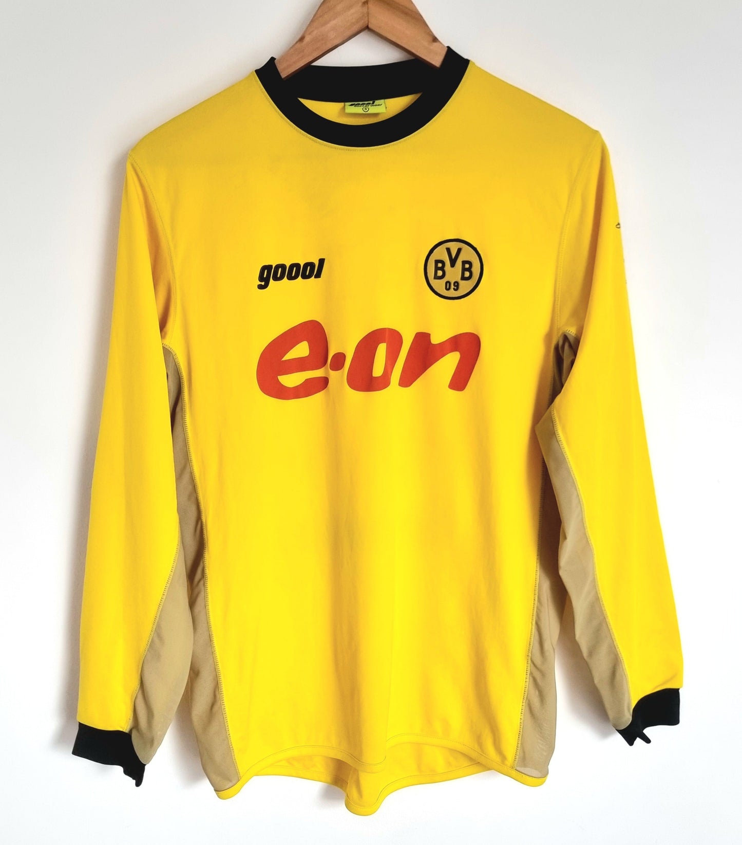 Goool Borussia Dortmund 03/04 Long Sleeve Home Shirt Small
