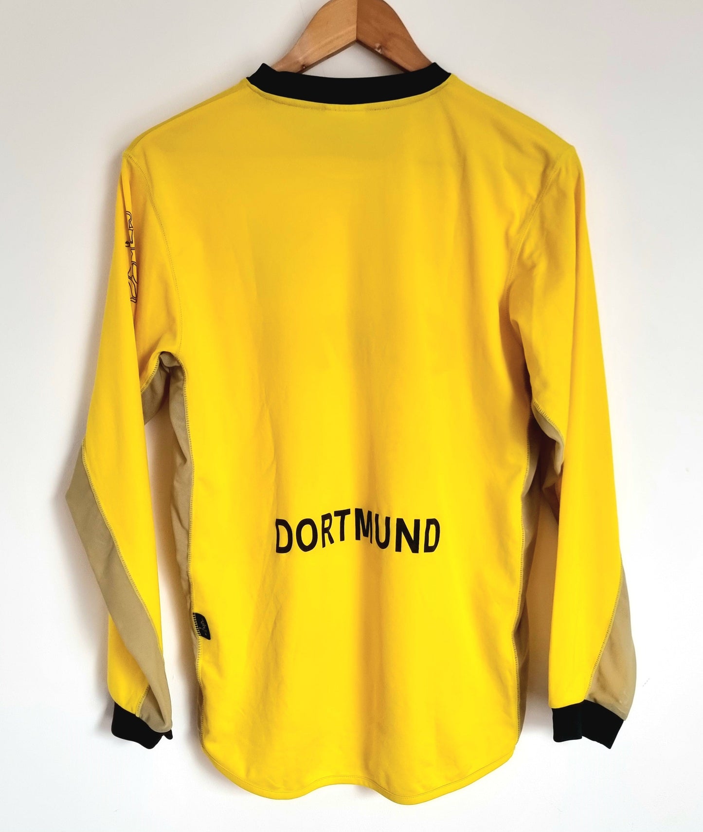 Goool Borussia Dortmund 03/04 Long Sleeve Home Shirt Small