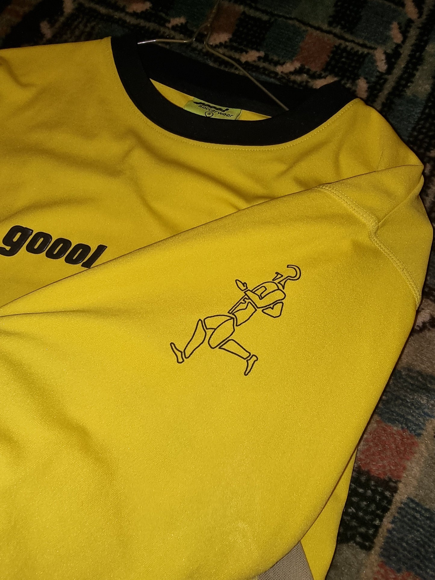 Goool Borussia Dortmund 03/04 Long Sleeve Home Shirt Small