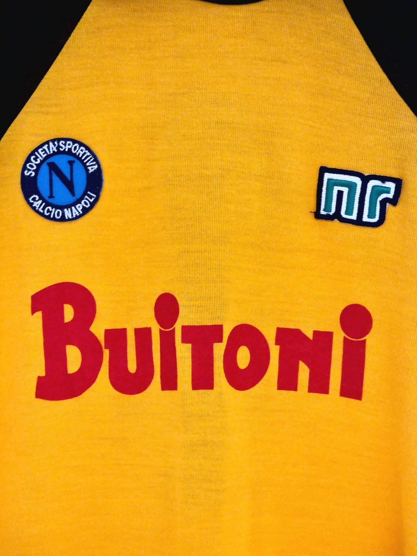 Ennerre Napoli 86/87 '1 (Garella)' Long Sleeve Acrylic Goalkeeper Shirt 46