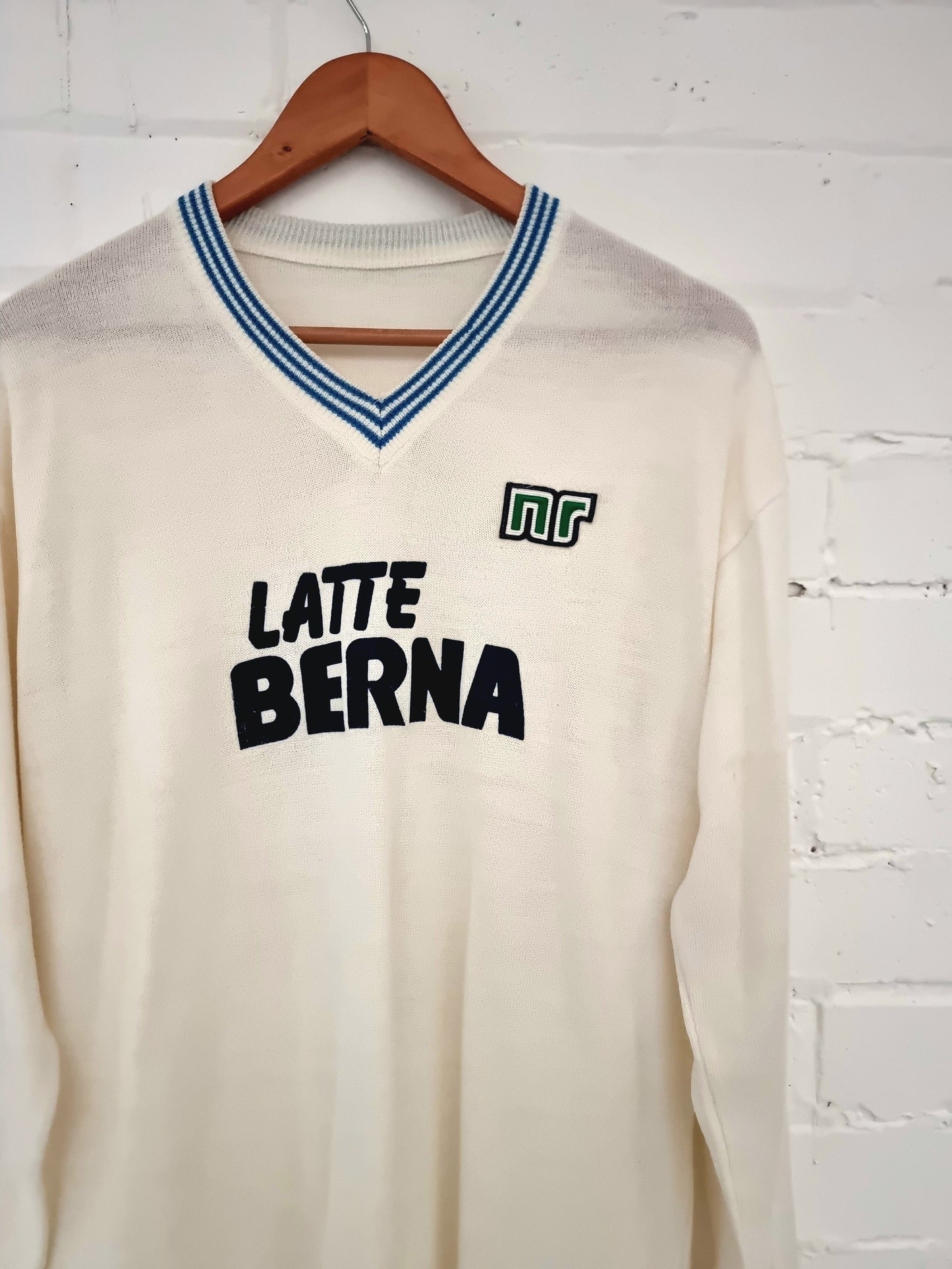 Ennerre Napoli 83/84 Long Sleeve Away Shirt Large