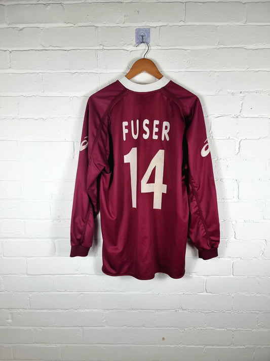 Asics Torino 03/04 'Fuser 14' Long Sleeve Home Shirt XXL