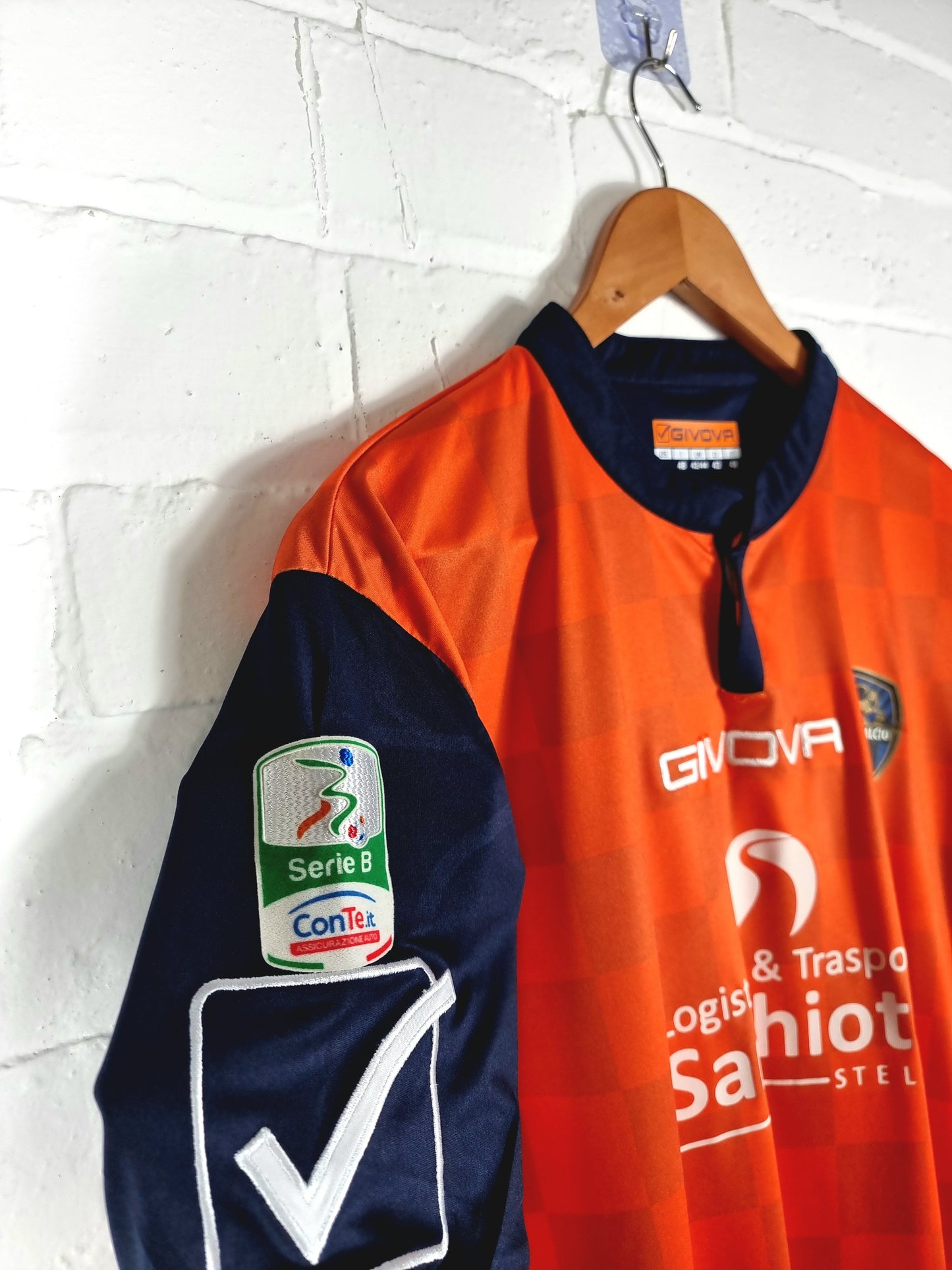 Givova U.S. Latina Calcio 15/16 'Marchionni 32' Match Issue Signed Third Shirt Large