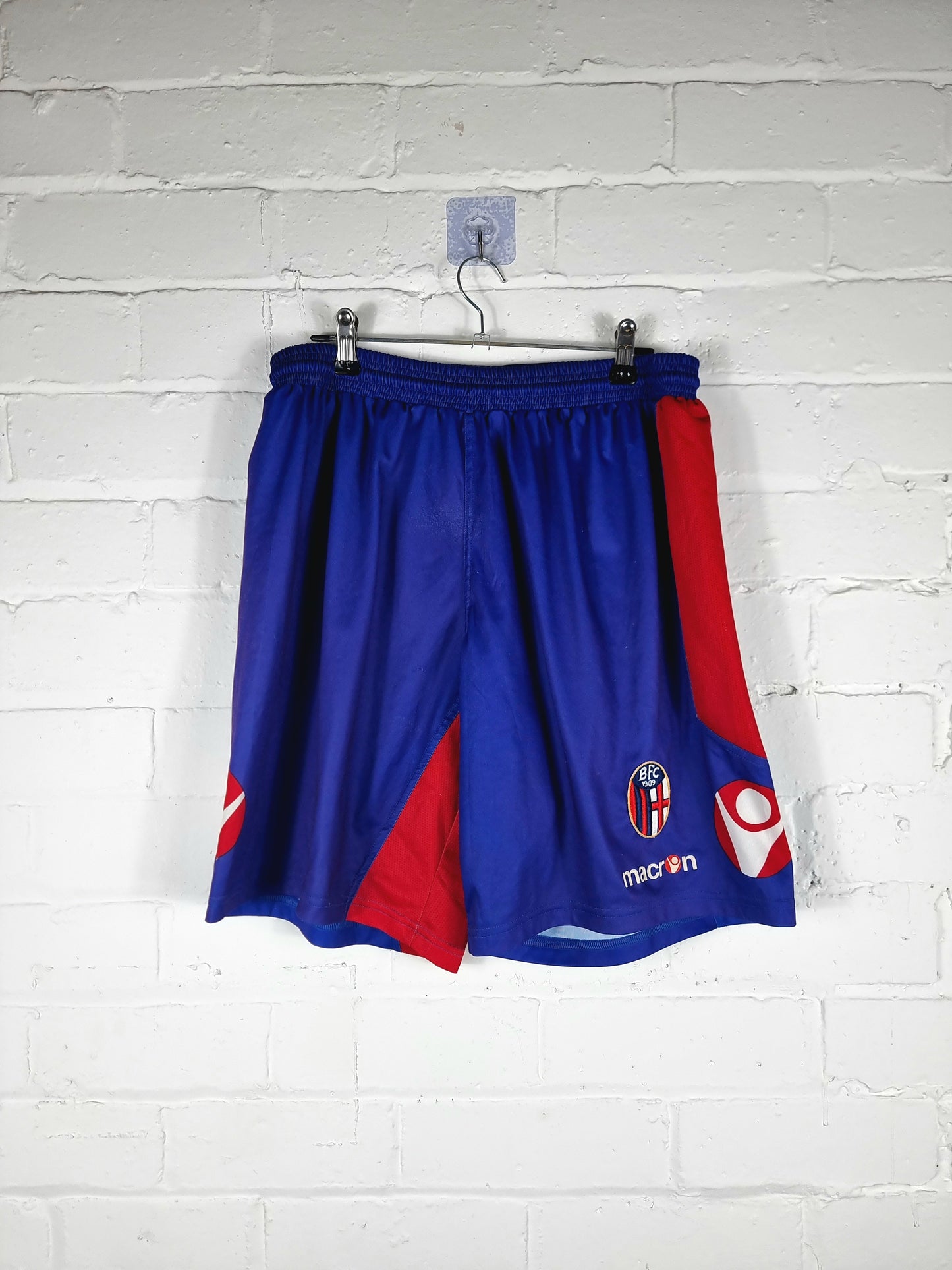 Macron Bologna 05/06 'Smit 17' Long Sleeve Match Issue Home Shirt & Shorts XL / Large