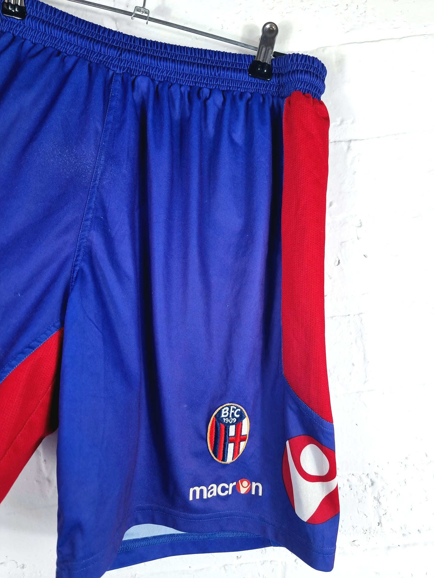 Macron Bologna 05/06 'Smit 17' Long Sleeve Match Issue Home Shirt & Shorts XL / Large