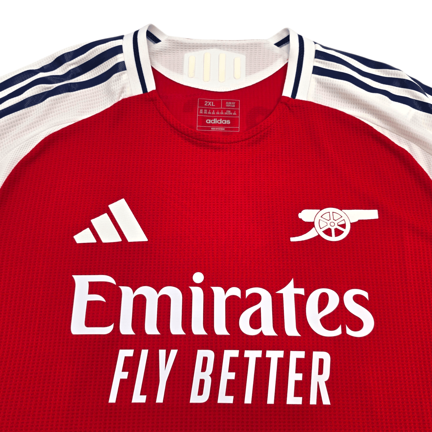 2024/25 Arsenal Home Football Shirt (2XL) Adidas #41 Rice (Player Version)