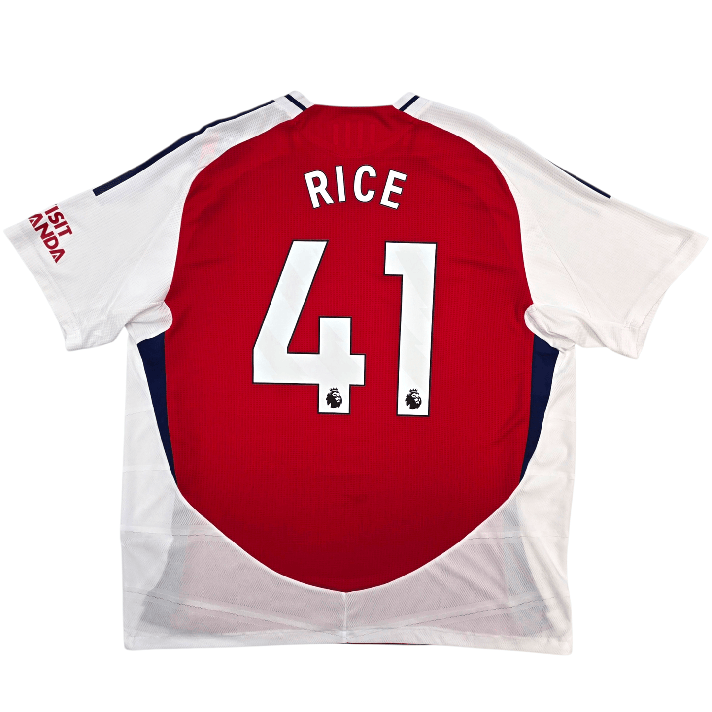 2024/25 Arsenal Home Football Shirt (2XL) Adidas #41 Rice (Player Version)