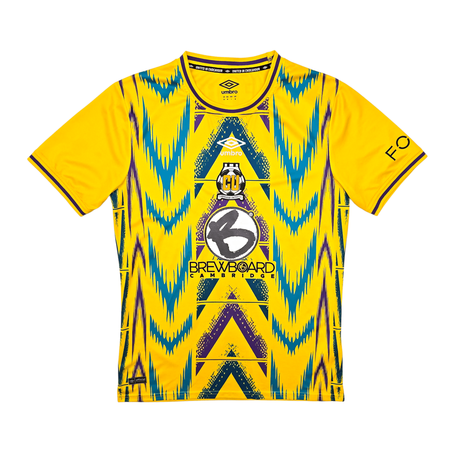 2024/25 Cambridge United Goalkeeper Football Shirt (M) Umbro