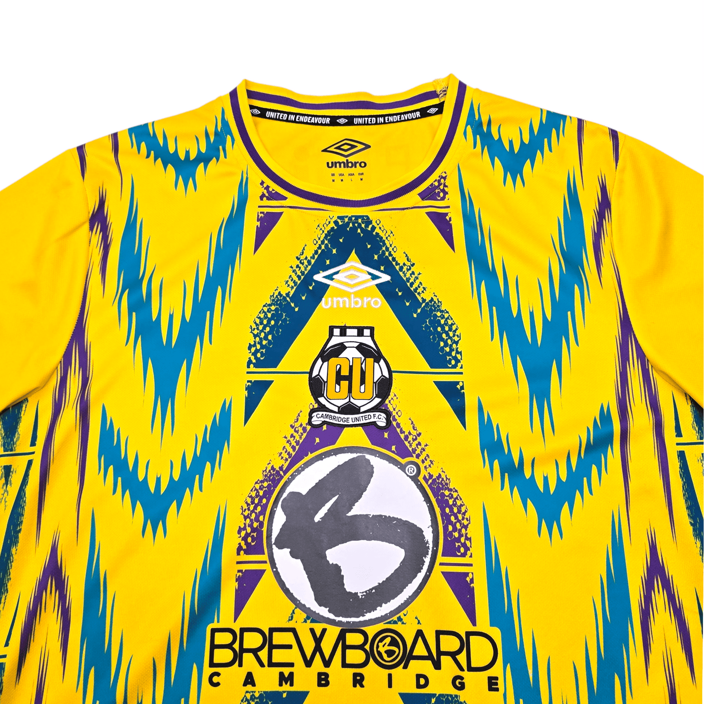 2024/25 Cambridge United Goalkeeper Football Shirt (M) Umbro
