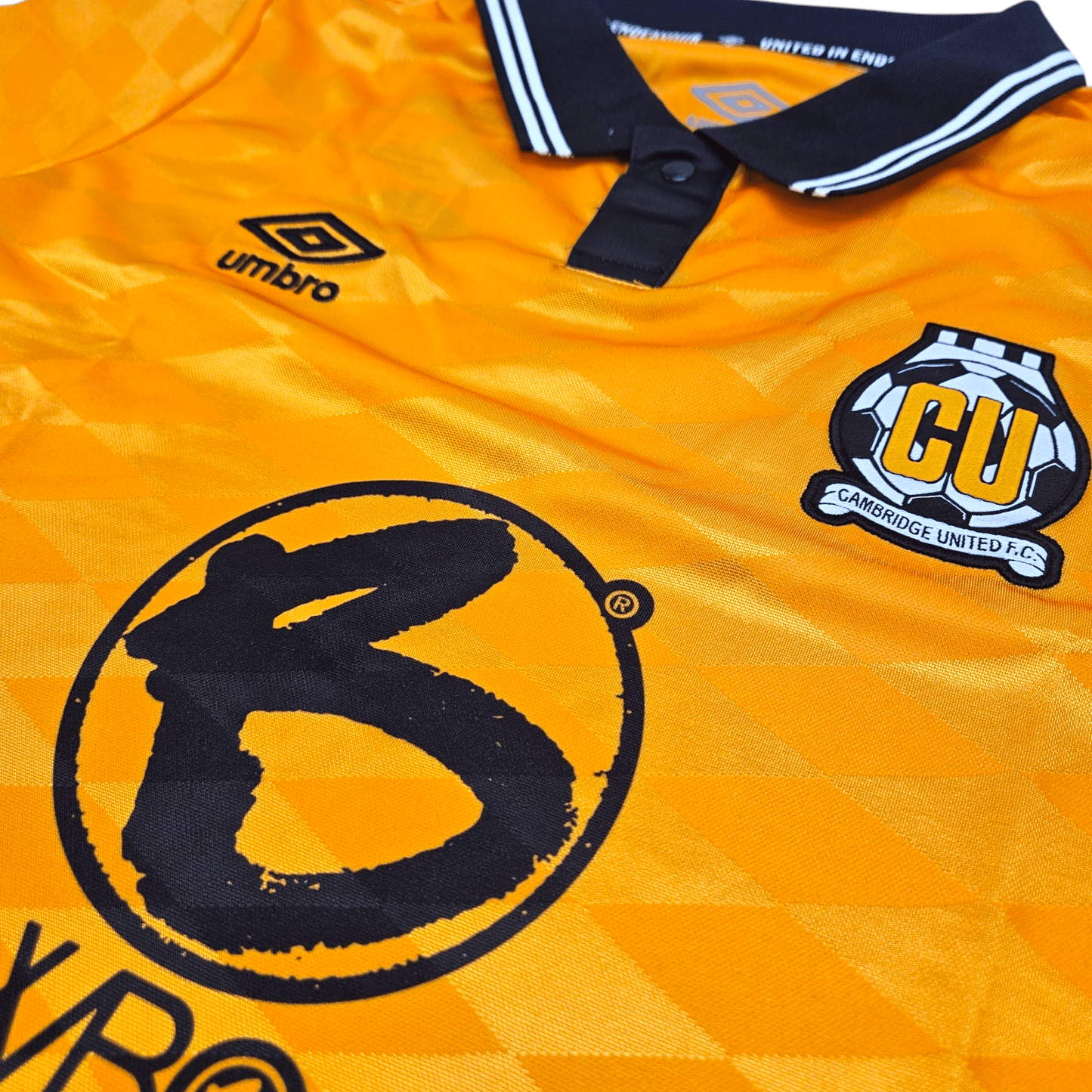 2024/25 Cambridge United Home Football Shirt (M) Umbro